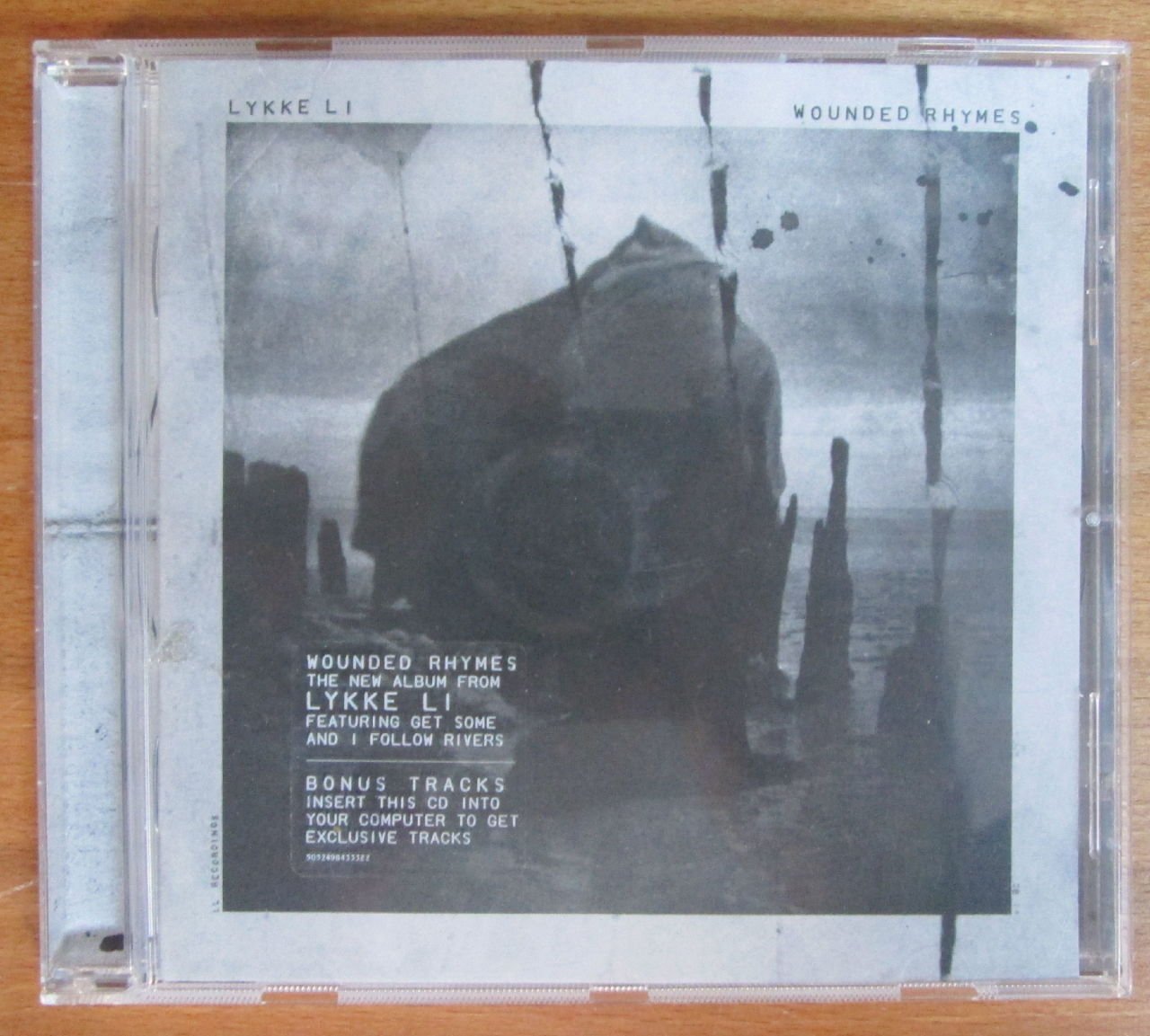 LYKKE LI - WOUNDED RHYMES (2011) - CD INDIE POP ROCK 2.EL