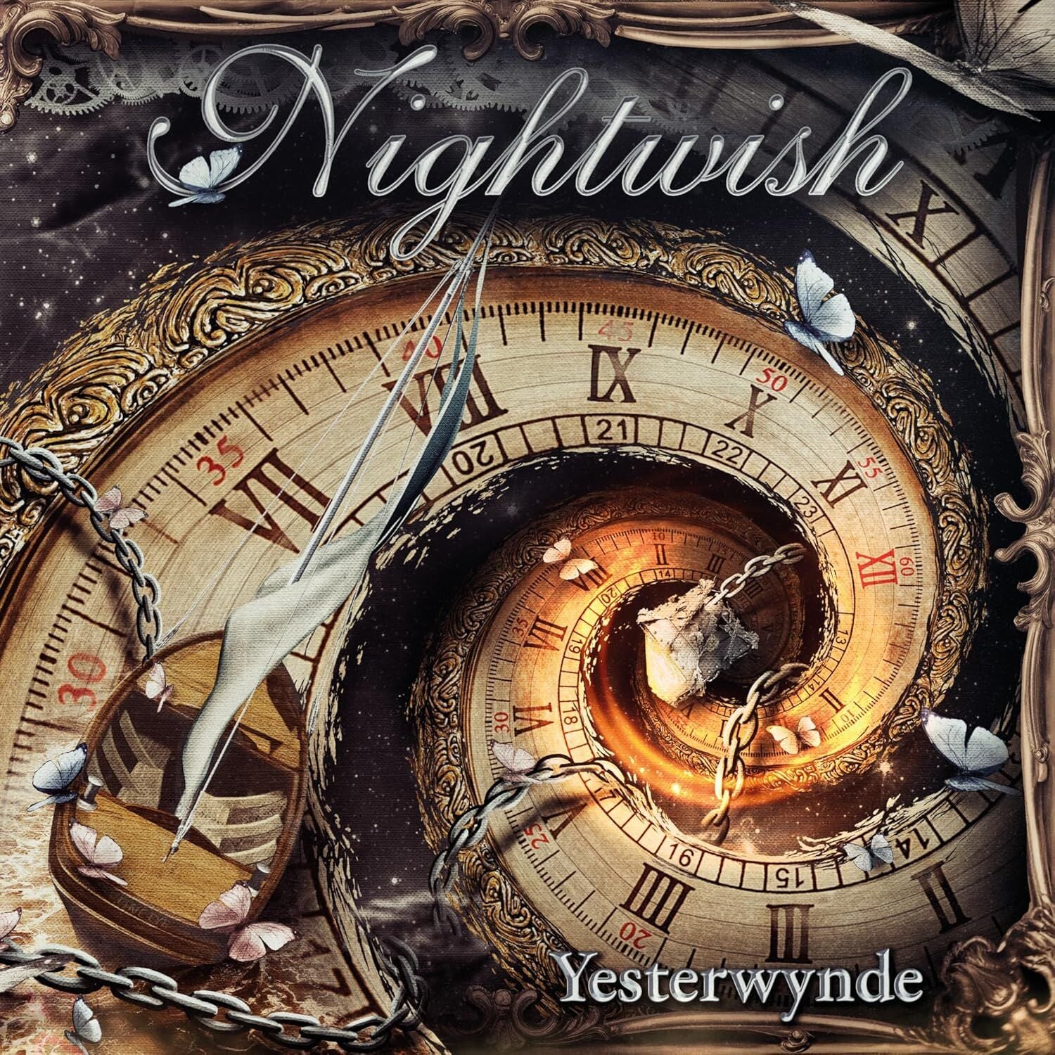 NIGHTWISH - YESTERWYNDE (2024) - 2LP WHITE COLORED SIFIR PLAK