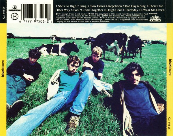 BLUR - LEISURE (1991) - CD SIFIR