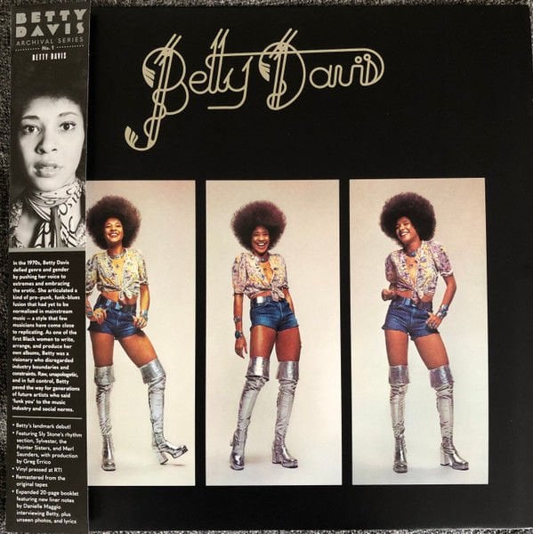 BETTY DAVIS - BETTY DAVIS  (1973) - LP SOUL FUNK 2023 SIFIR PLAK