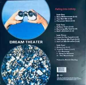 DREAM THEATER – FALLING INTO INFINITY (1997) - 2LP 2025 REISSUE REPRESS LIMITED EDITION CLEAR VINYL SIFIR PLAK
