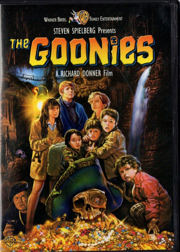 THE GOONIES - RICHARD DONNER , STEVEN SPIELBERG - DVD 2.EL 1.BÖLGE TÜRKÇE ALTYAZI YOKTUR