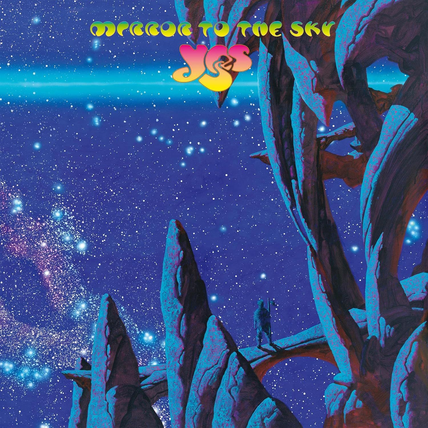 YES - MIRROR TO THE SKY (2023) - 2LP 2CD 1 BLU-RAY NUMBERED LIMITED ELECTRIC BLUE EDITION SIFIR PLAK