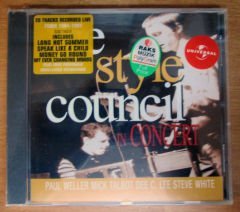 THE STYLE COUNCIL IN CONCERT CD SIFIR