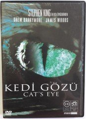 KEDİ GÖZÜ - CAT'S EYE - DREW BARRYMORE - JAMES WOODS - DVD 2.EL (STEPHEN KING)