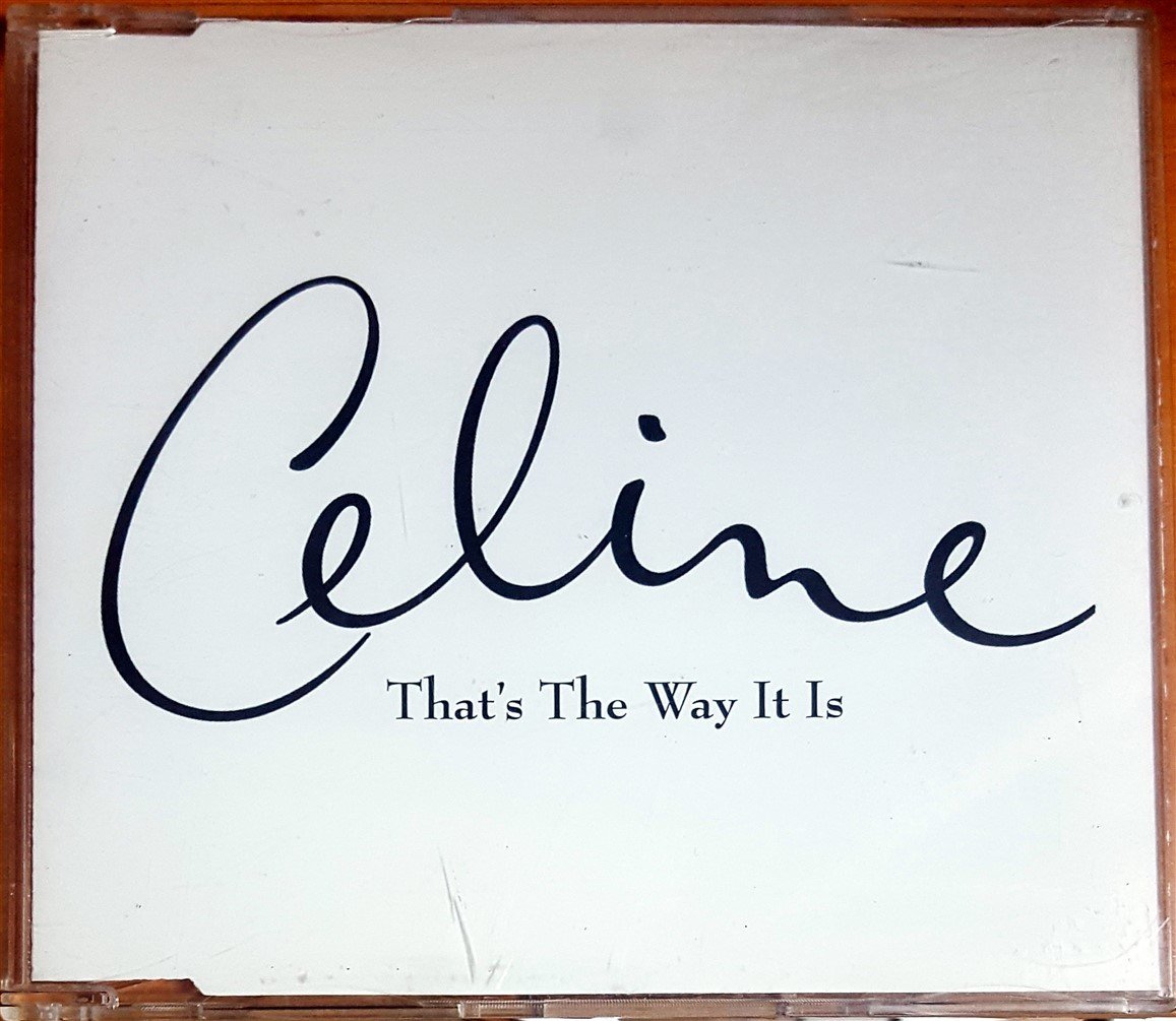 CELINE DION - THAT'S THE WAY IT IS (1999) COLUMBIA PROMO SINGLE CD 2.EL