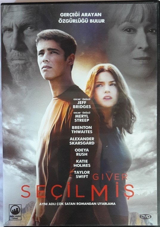 SEÇİLMİŞ - THE GIVER - JEFF BRIDGES - BRENTON THWAITES - MERYL STREEP - KATIE HOLMES - TAYLOR SWIFT - DVD 2.EL