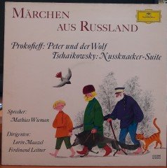 PROKOFIEV: PETER AND THE WOLF, TCHAIKOVSKY: NUTCRACKER SUITE, LORIN MAAZEL, FERDINAND LEITNER - PLAK 2.EL
