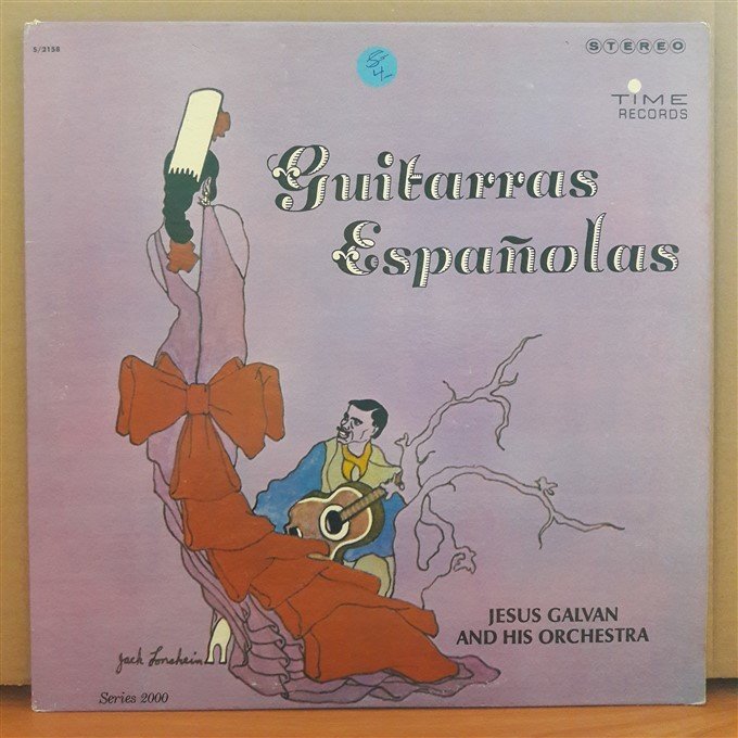 GUITARRAS ESPANOLAS - JESUS GALVAN - LP 2.EL PLAK