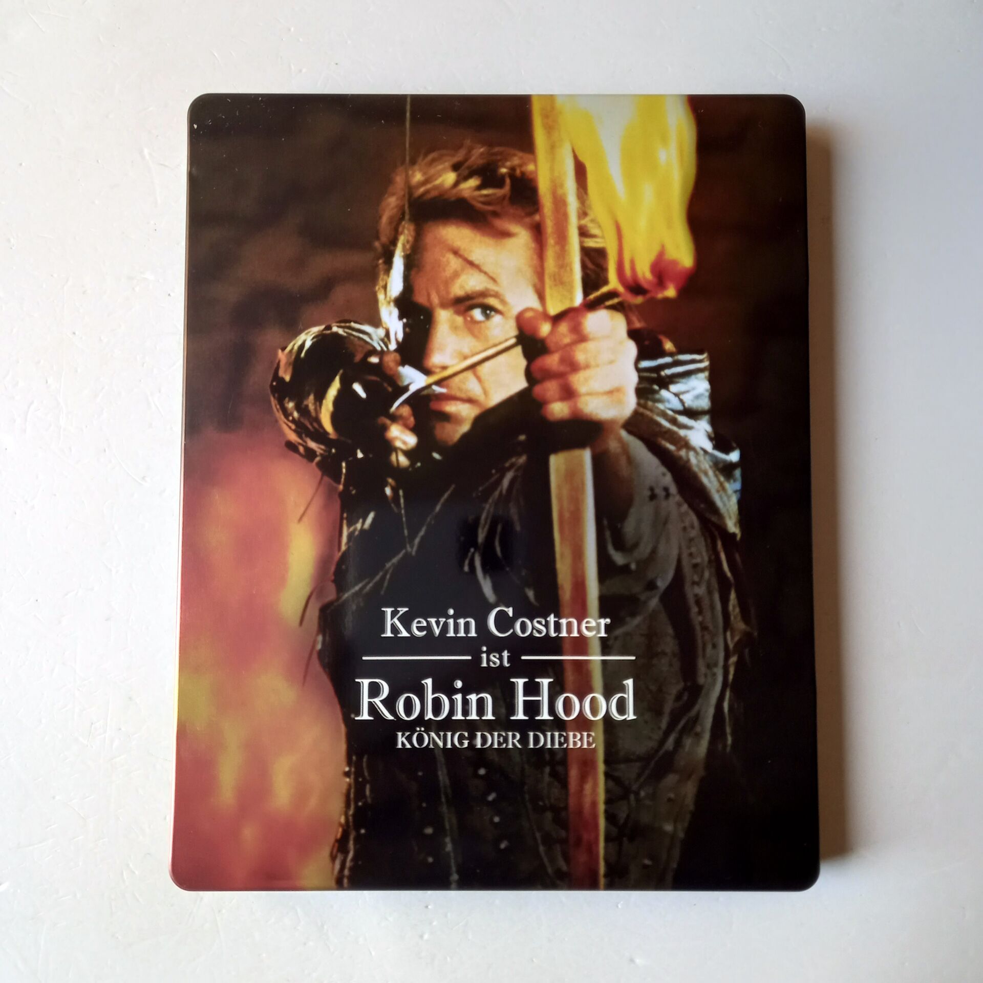 ROBIN HOOD: KÖNIG DER DIEBE / ROBIN HOOD: PRINCE OF THIEVES - KEVIN COSTNER, MORGAN FREEMAN- YÖN.: KEVIN REYNOLDS - 2BLU-RAY STEELBOOK METAL KUTU 2.EL TÜRKÇE ALTYAZI YOKTUR
