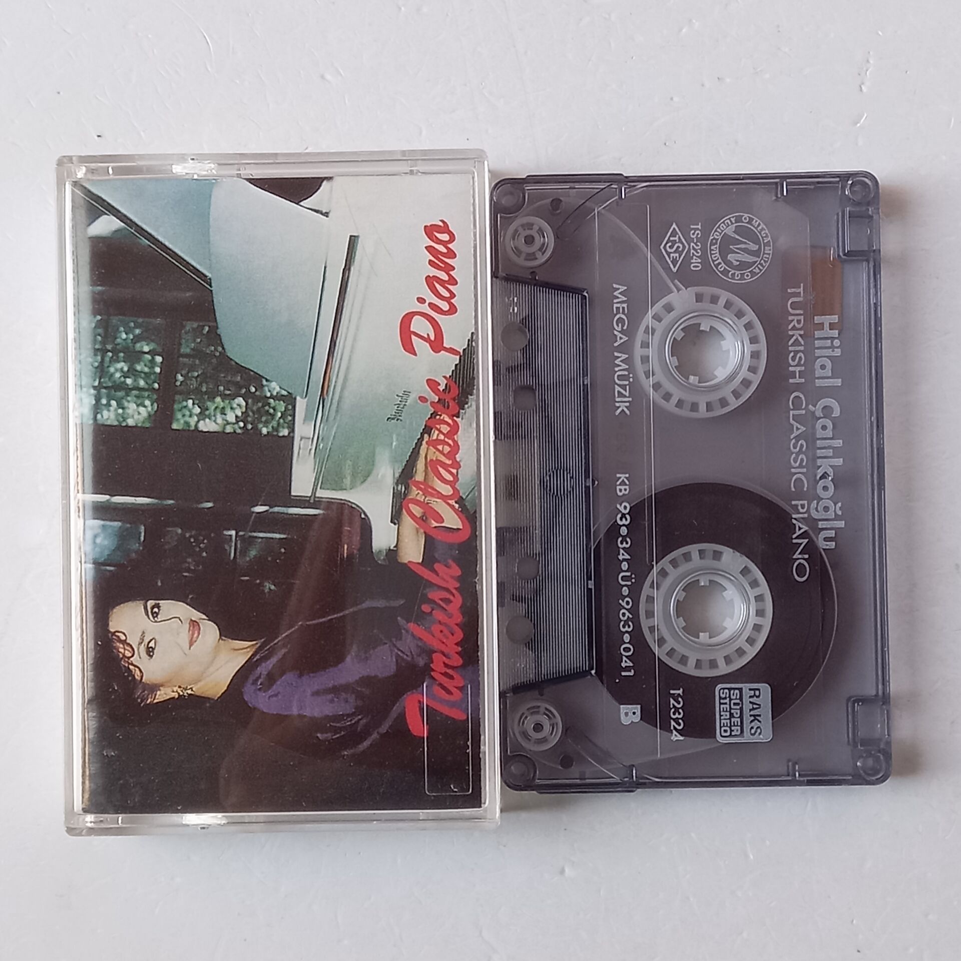 TURKISH CLASSIC PIANO - HİLAL ÇALIKOĞLU (1993) - KASET 2.EL