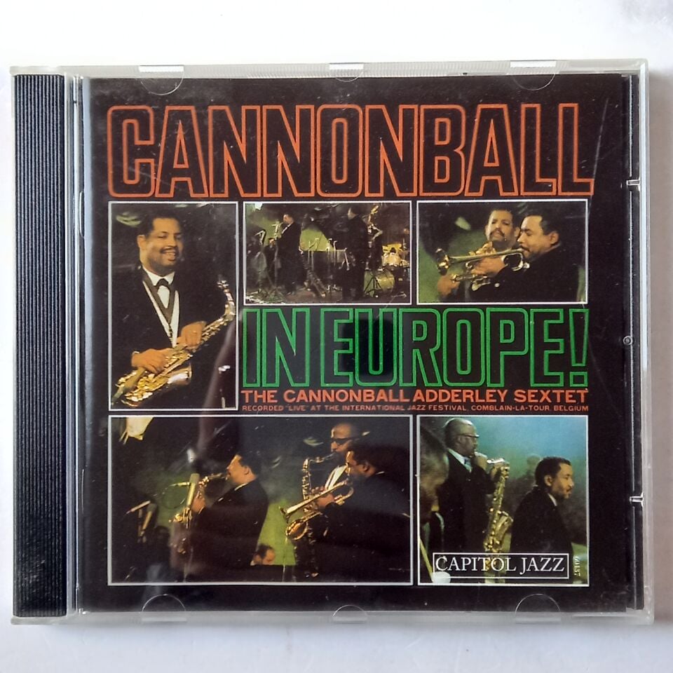 THE CANNONBALL ADDERLEY SEXTET – CANNONBALL IN EUROPE! (1963) - CD 2005 REMASTERED REISSUE 2.EL