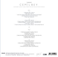 TANBURİ CEMİL BEY - KÜLLİYATTAN SEÇMELER (2021) - 2LP 180GR SIFIR PLAK