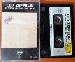 LED ZEPPELIN - IN THROUGH THE OUT DOOR (1991) MMY CASSETTE MADE IN TURKEY ''USED'' PAPER LABEL