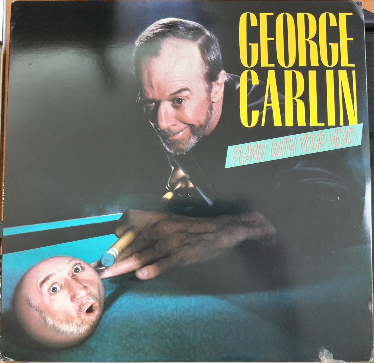 GEORGE CARLIN - PLAYIN' WITH YOUR HEAD (1986) - PLAK 2.EL