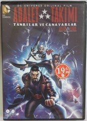 JUSTICE LEAGUE GODS AND MONSTERS - ADALET TAKIMI TANRILAR VE CANAVARLAR - DVD SIFIR DC COMICS