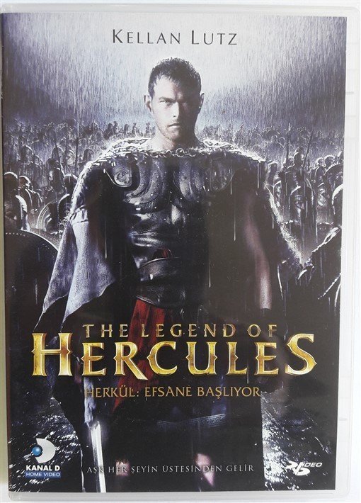 The LEGENDS OF HERCULES - HERKÜL EFSANE BAŞLIYOR - KELLAN LUTZ - DVD 2.EL