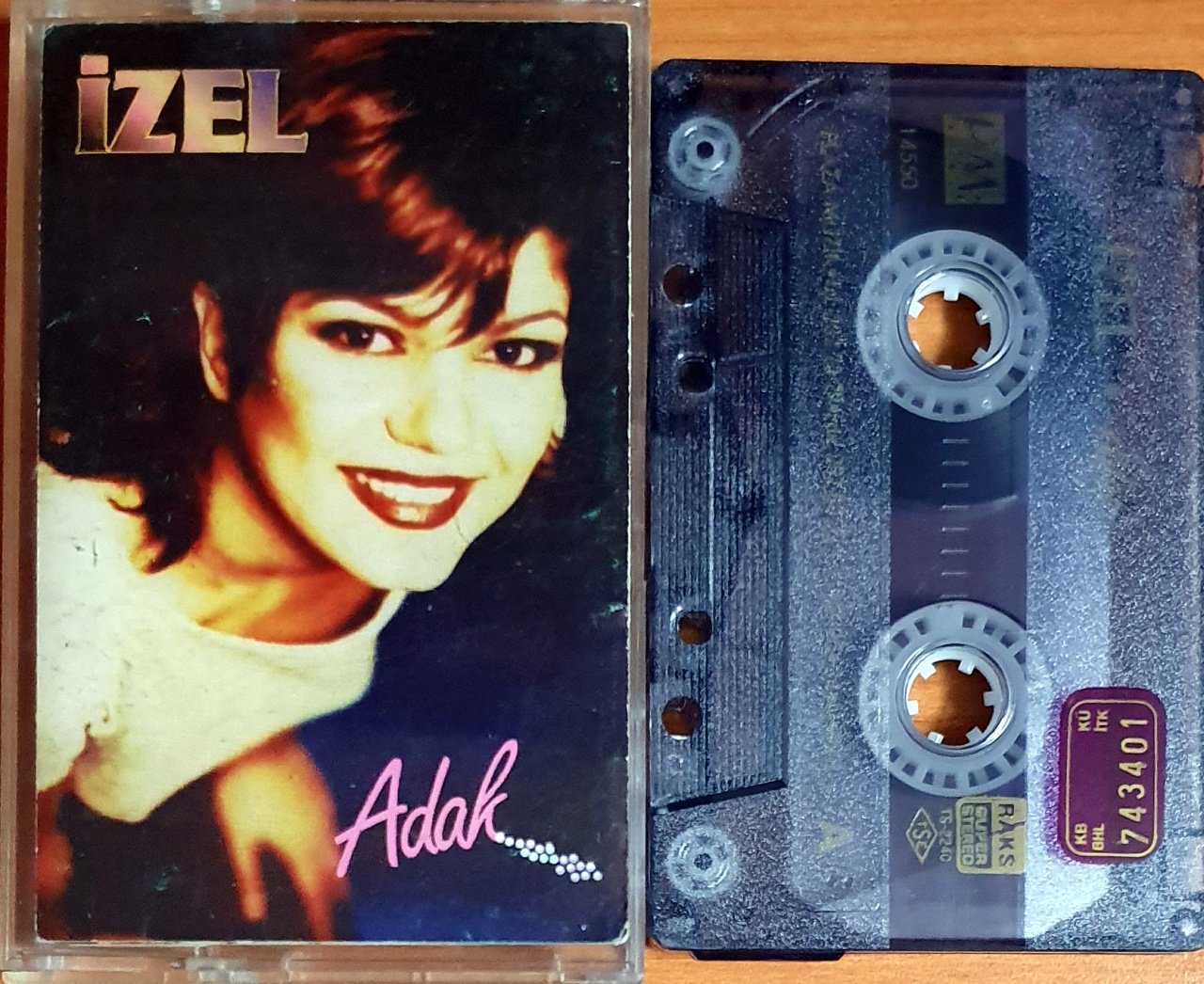 İZEL - ADAK (1995) - KASET PLAZA MÜZİK 2.EL