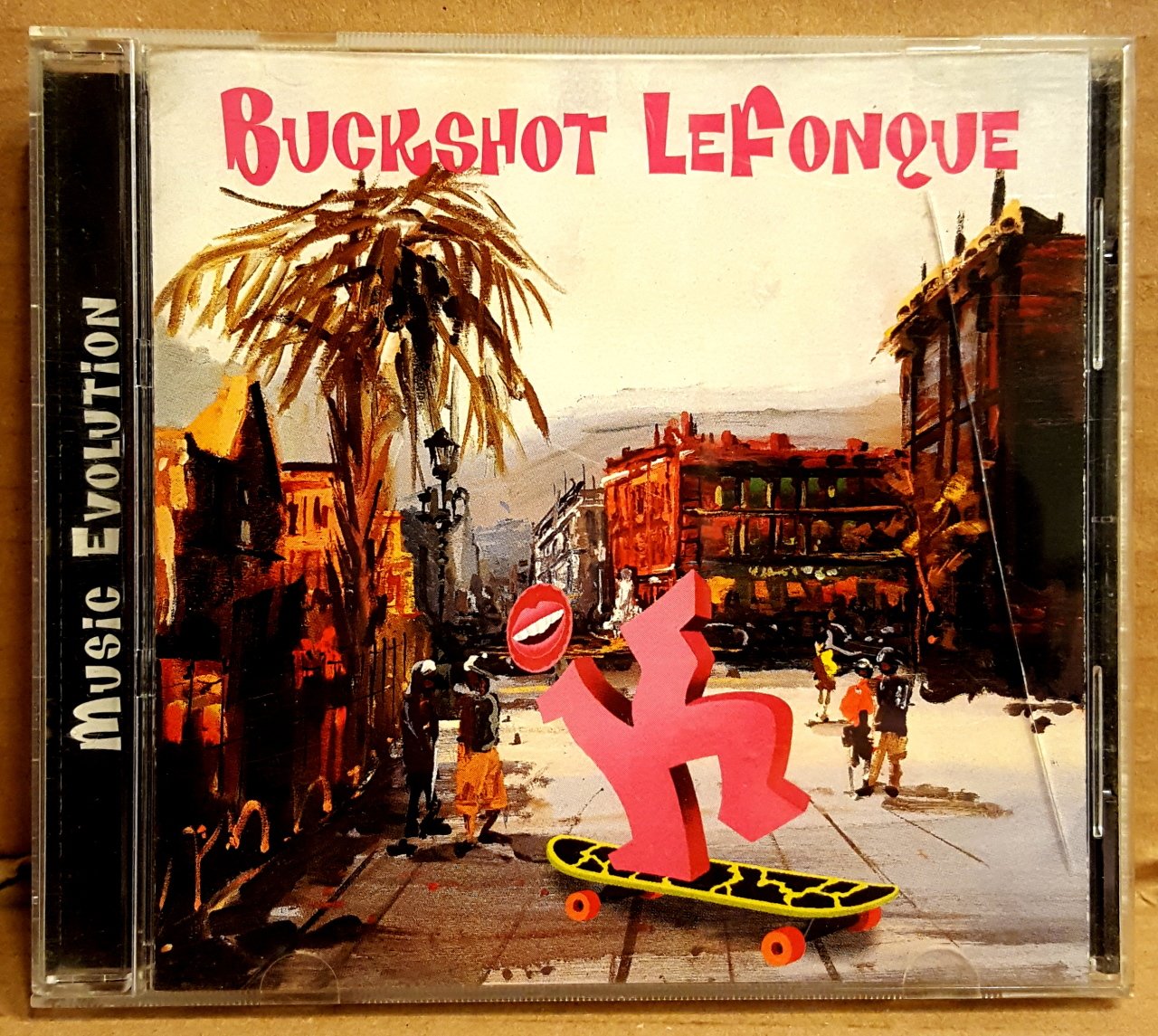 BUCKSHOT LEFONQUE - MUSIC EVOLUTION (1997) - CD POP JAZZ SOUL HIP HOP 2.EL