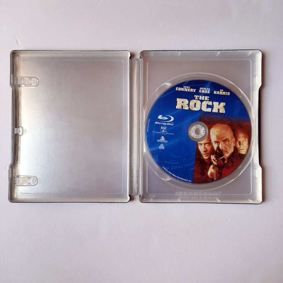 THE ROCK - SEAN CONNERY, NICHOLAS CAGE - YÖN.: MICHAEL BAY - BLU-RAY STEELBOOK METAL KUTU 2.EL
