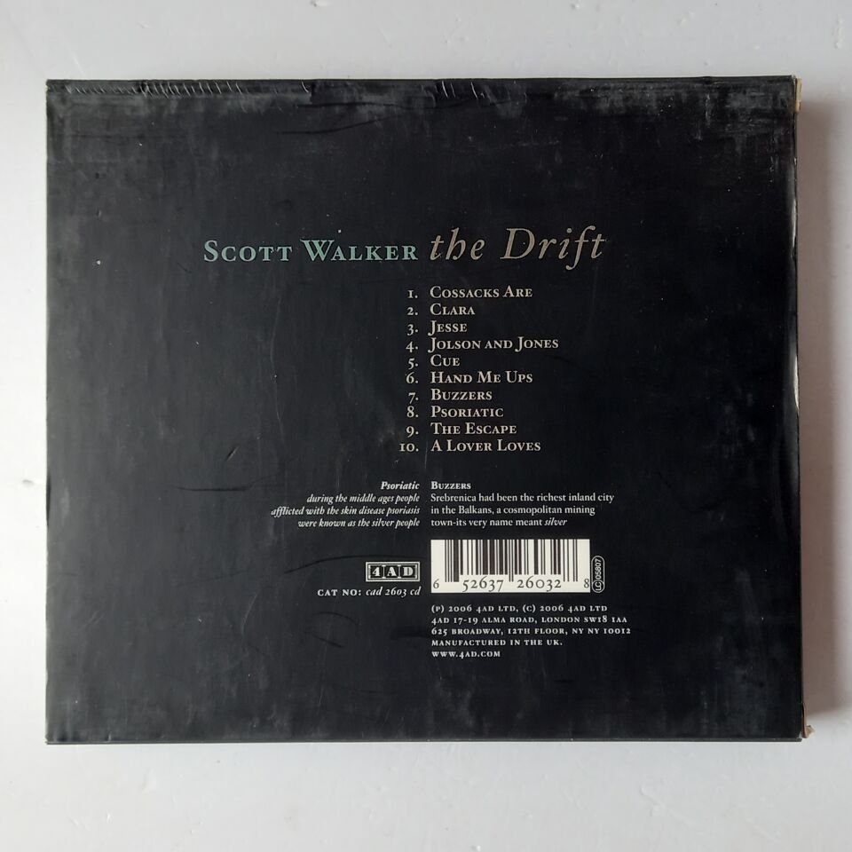 SCOTT WALKER – THE DRIFT (2006) - CD 2.EL
