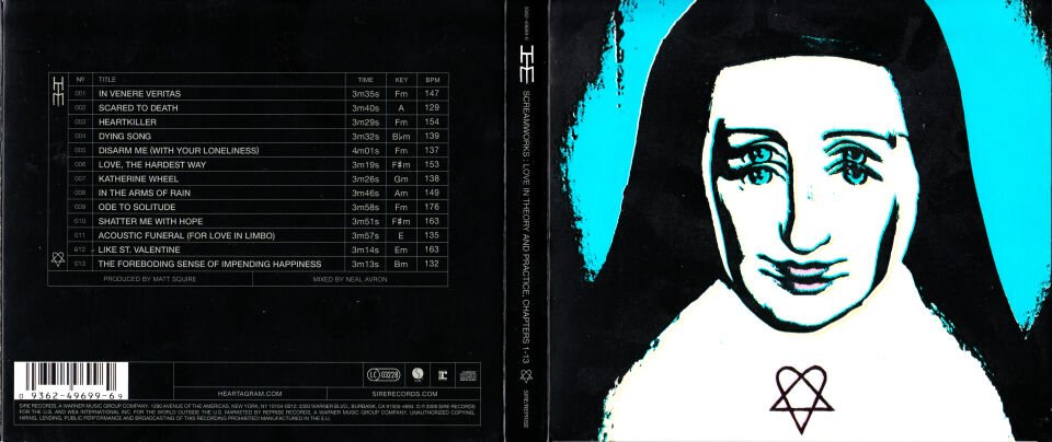 HIM – SCREAMWORKS: LOVE IN THEORY AND PRACTICE, CHAPTERS 1-13 (2010) - 2CD DIGIPAK AMBALAJINDA SIFIR