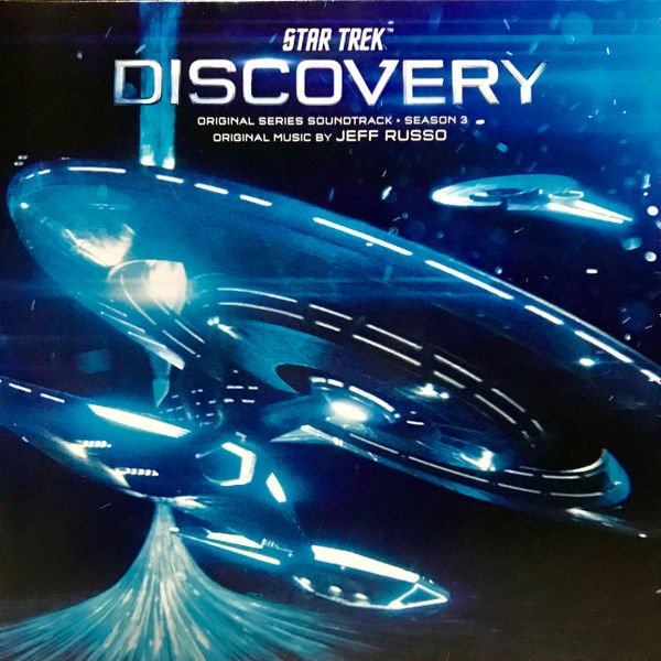 STAR TREK: DISCOVERY - ORIGINAL SERIES SOUNDTRACK SEASON 3 / JEFF RUSSO (2022) - 2LP BLUE & WHITE MARBLED COLOURED EDITION SIFIR PLAK