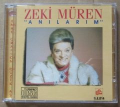 ZEKİ MÜREN - ANILARIM - CD 2.EL