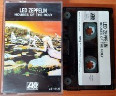 LED ZEPPELIN - HOUSES OF THE HOLY (1991) MMY CASSETTE MADE IN TURKEY ''USED'' PAPER LABEL
