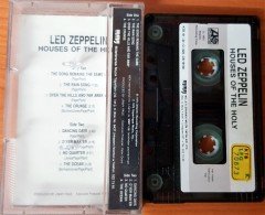 LED ZEPPELIN - HOUSES OF THE HOLY (1991) MMY CASSETTE MADE IN TURKEY ''USED'' PAPER LABEL