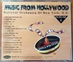 MUSIC FROM HOLLYWOOD VOLUME 1 / NATIONAL ORCHESTRA OF NEW YORK, D.C. / TEMPO DERGİSİ PROMO CD 2.EL