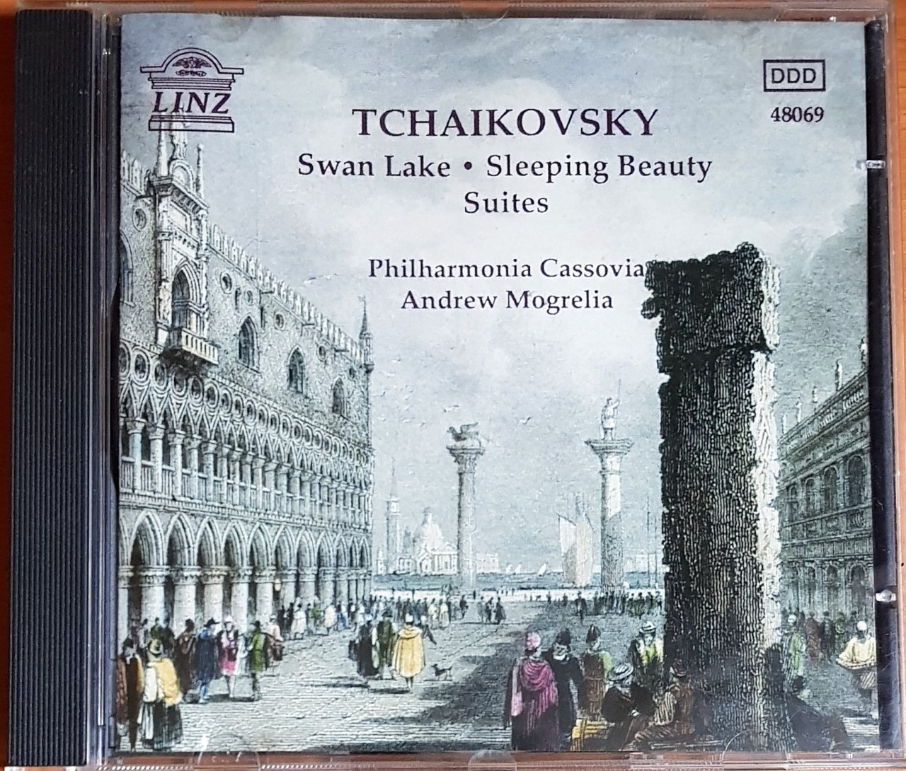 TCHAIKOVSKY - SWAN LAKE / SLEEPING BEAUTY SUITES / PHILHARMONIA CASSOVIA, ANDREW MOGRELIA (1993) LINZ CD 2.EL