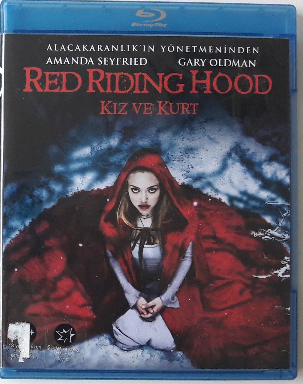RED RIDING HOOD - KIZ VE KURT - AMANDA SEYFRIED - GARY OLDMAN - BLU-RAY 2.EL