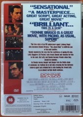 DONNIE BRASCO - AL PACINO - JOHNNY DEPP - DVD 2.EL TR ALTYAZI YOKTUR
