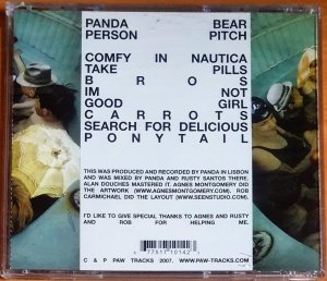 PANDA BEAR - PERSON PITCH (2007) - CD PAW TRACKS 2.EL