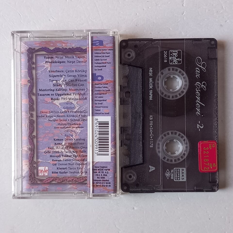 SAZ ESERLERİ 2 (1998) - KASET 2.EL