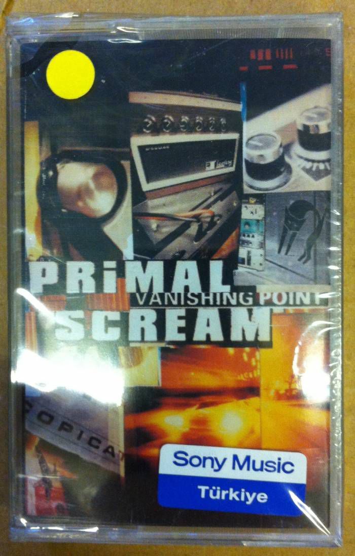 PRIMAL SCREAM - VANISHING POINT KASET SIFIR