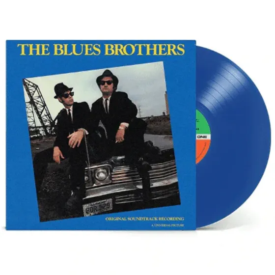 THE BLUES BROTHERS - ORIGINAL SOUNDTRACK RECORDING (2020) 40th ANNIVERSARY LTD. EDITION BLUE VINYL SIFIR PLAK