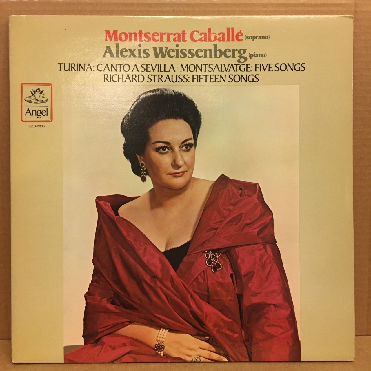 MONSRERRAT CABALLE ALEXIS WEISSENBERG TURINA MONTSALVATGE STRAUSS 2.EL 2LP