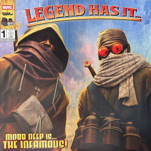 MOBB DEEP - INFINITE (2025) - 2xLP 2026 GREEN with WHITE & YELLOW SWIRL COLOURED MARVEL COMICS VARIANT EDITION SIFIR PLAK
