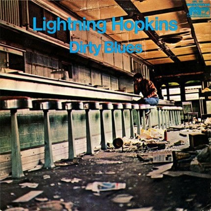 LIGHTNING HOPKINS – DIRTY BLUES (1962) LP REISSUE SIFIR PLAK