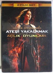 HUNGER GAMES 1&2 - AÇLIK OYUNLARI: ATEŞİ YAKALAMAK / AÇLIK OYUNLARI - 2xDVD BOX SET 2.EL
