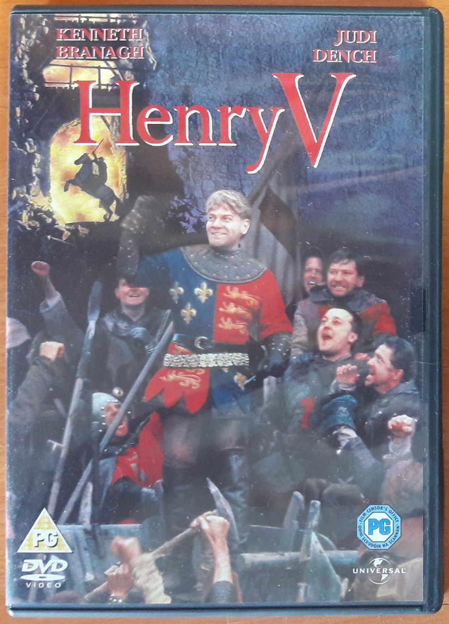 HENRY V - KENNETH BRANAGH - JUDI DENCH - DVD 2.EL TR ALTYAZI YOKTUR