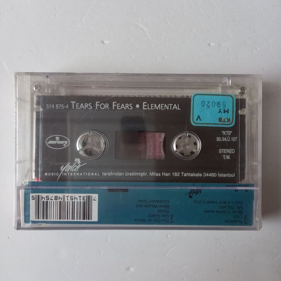 TEARS FOR FEARS – ELEMENTAL (1993) - KASET SIFIR
