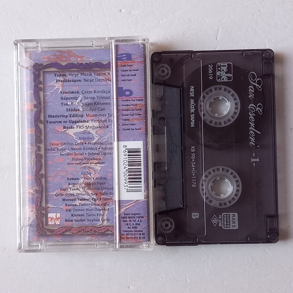 SAZ ESERLERİ 1 (1998) - KASET 2.EL