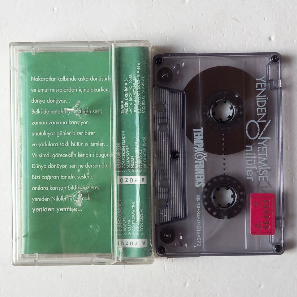 NİLÜFER - YEDİDEN YETMİŞE (1998) - KASET 2.EL