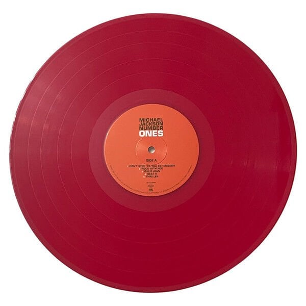 MICHAEL JACKSON - NUMBER ONES (2003) - 2LP 2026 RED COLOURED EDITION SIFIR PLAK