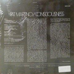 PAT MARTINO - CONSCIOUSNESS (1974) - PLAK SIFIR