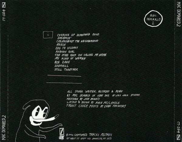MAC DEMARCO – 2 (2012) - CD REISSUE JEWEL CASE AMBALAJINDA SIFIR
