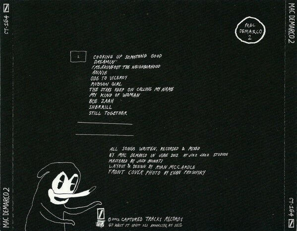 MAC DEMARCO – 2 (2012) - CD REISSUE JEWEL CASE AMBALAJINDA SIFIR